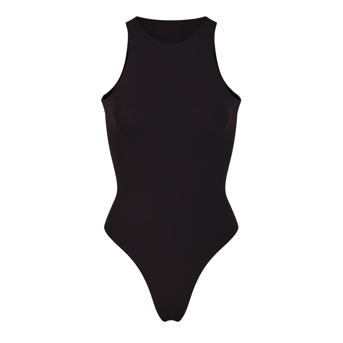 Bodysuit med rund hals